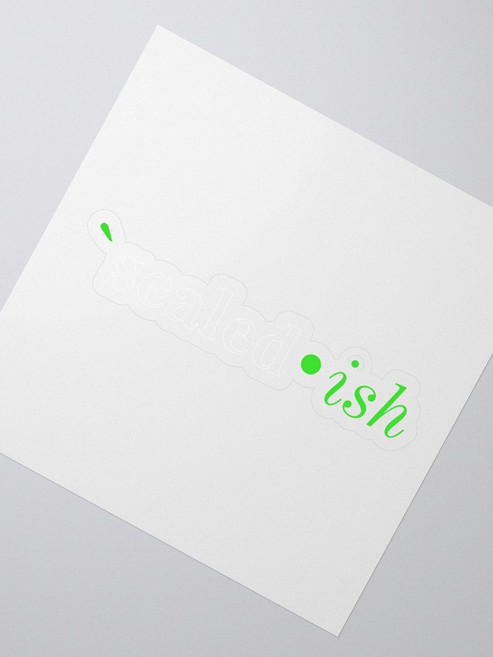 Scaledish Sticker product image (2)