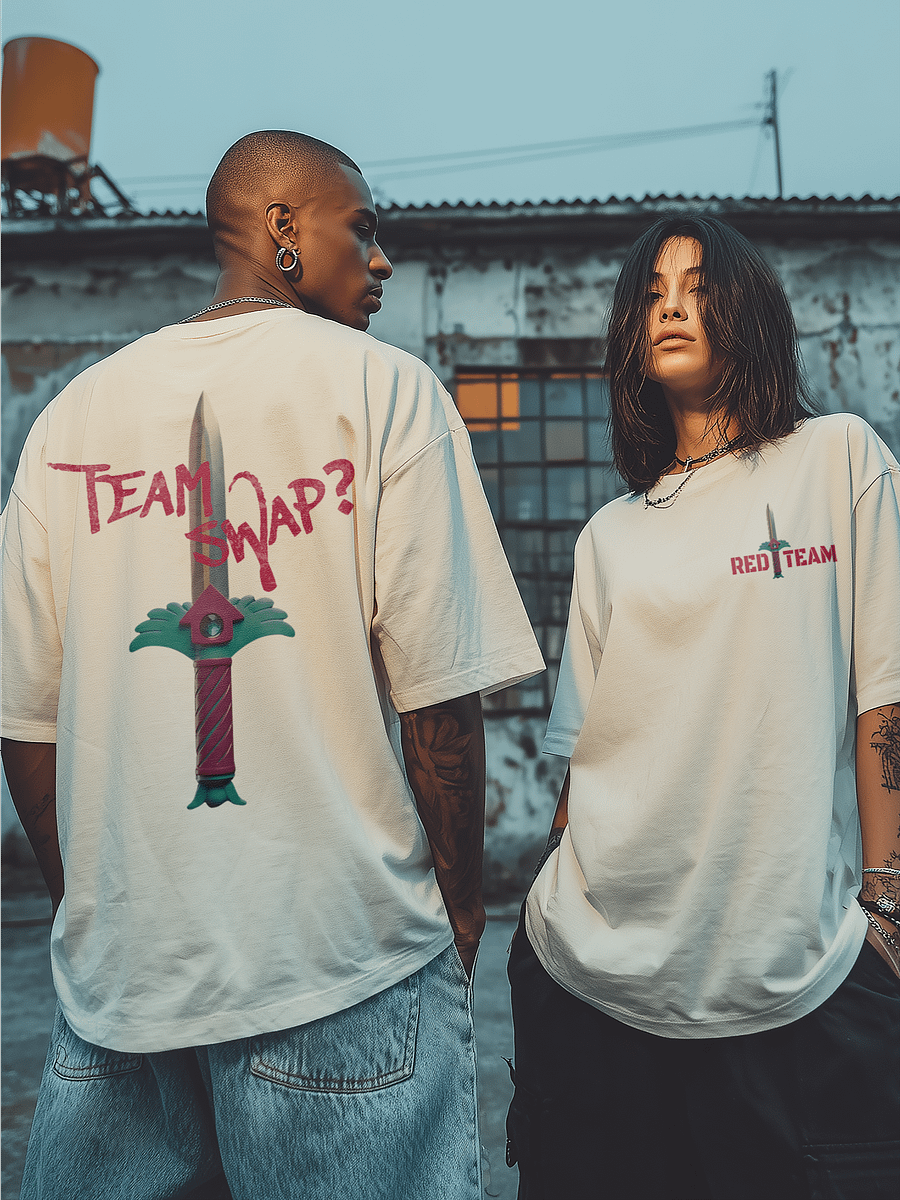 Red Team Squid Game TShirt product image (1)