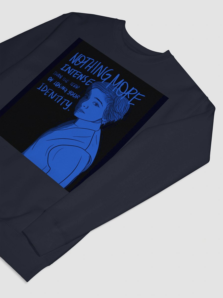 Identity Crisis Blue Illustration Premium Sweatshirt product image (69)
