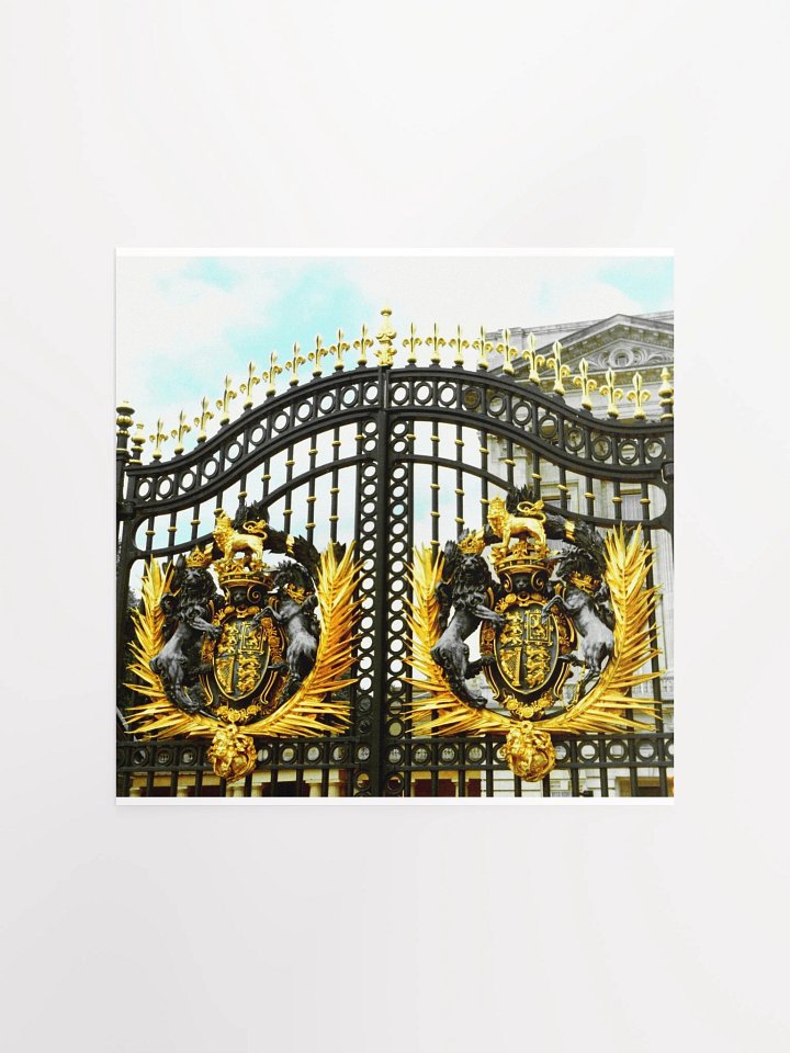 London - Main Gates of Buckingham Palace - print/poster product image (1)