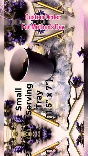 Gaouette–styles–design–shop.fourthwall.com #mothersday #mom #tray #coffee #morningcoffee☕️💕 #resin #custom #sidehustleformoms...