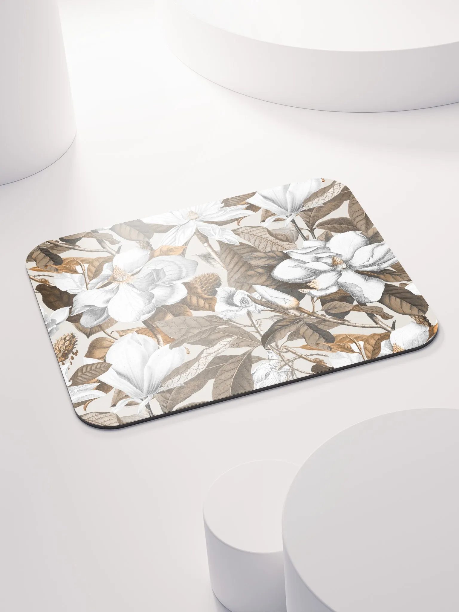 Tan Magnolia Grandiflora Mouse Pad product image (5)