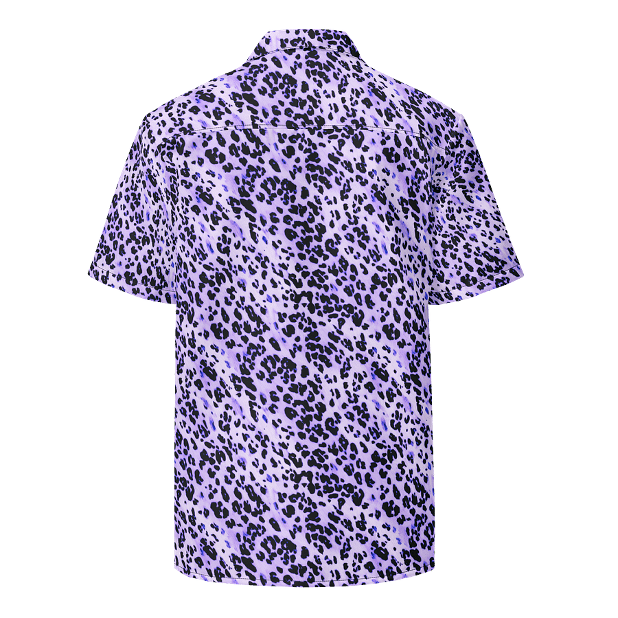 Purple Leopard Skin Hawaiian Shirt product image (2)