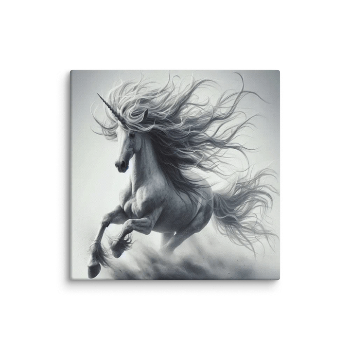 Unicorn B&W Canvas product image (17)