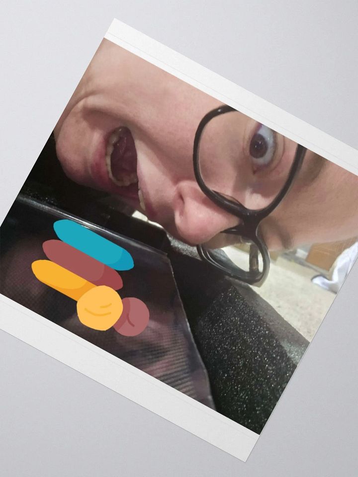 Cursed Clay Nom Sticker product image (2)