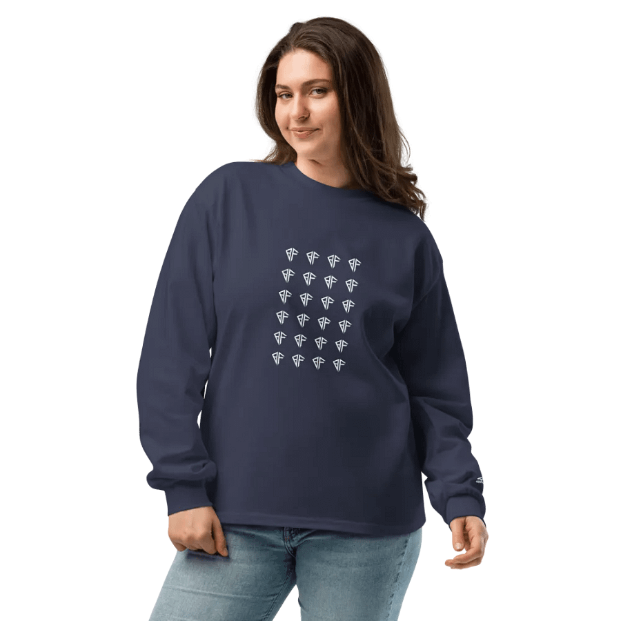 Navy/White Logo Crewneck product image (10)