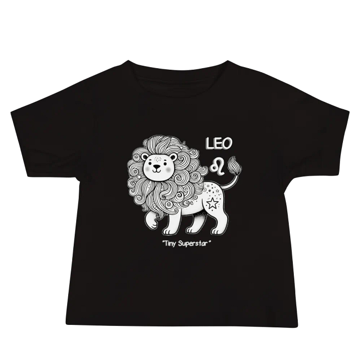 Leo Tiny Superstar Baby Tee product image (3)