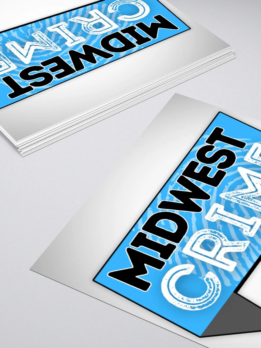 Midwest Crime Stickers product image (4)