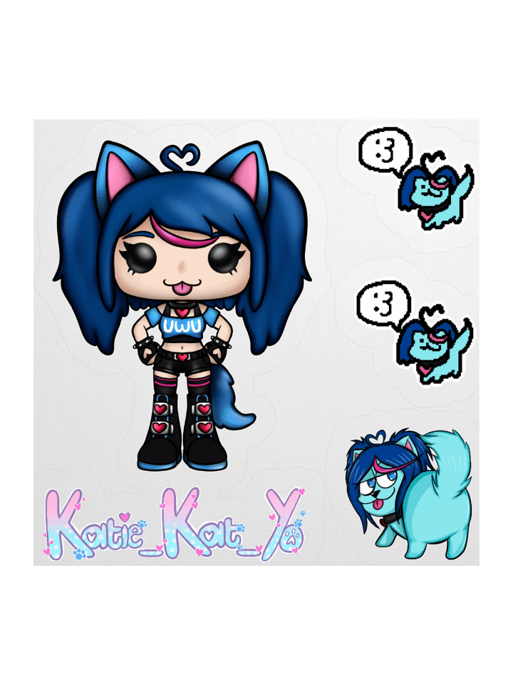 Pop Goes the Katie - Stickers product image (2)