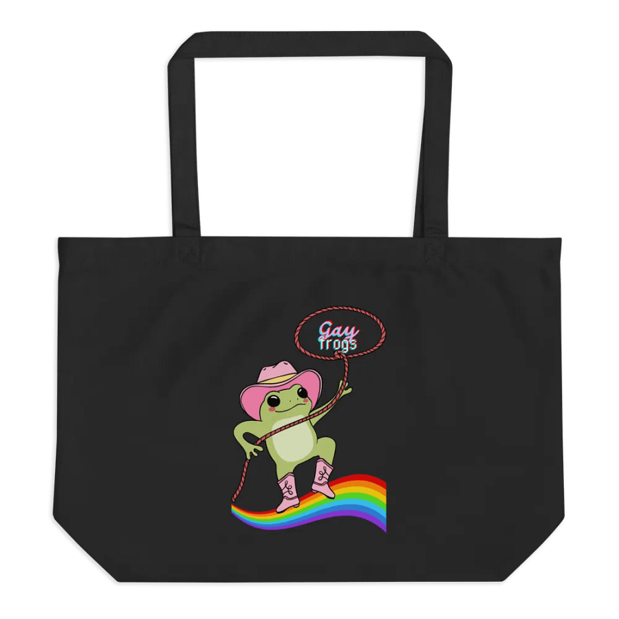 Gay Frog Hype Organic Tote product image (1)