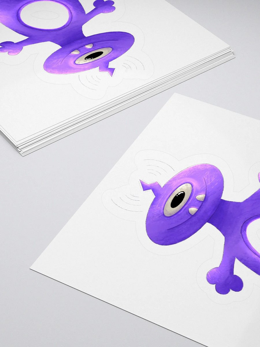 Little Monster Zappy Kiss Cut Stickers product image (12)