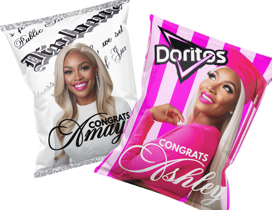 Custom Graduation Chip Bag Template – Digital Download product image (1)