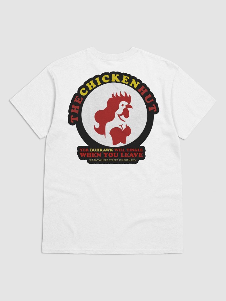 'I Met Big Bertha' Chicken Hut White Unisex Tee product image (2)