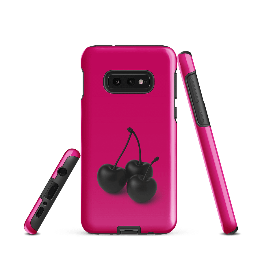 Magenta Black Cherry Cherry Cherries Glossy Cherries Samsung® Tough Case product image (1)