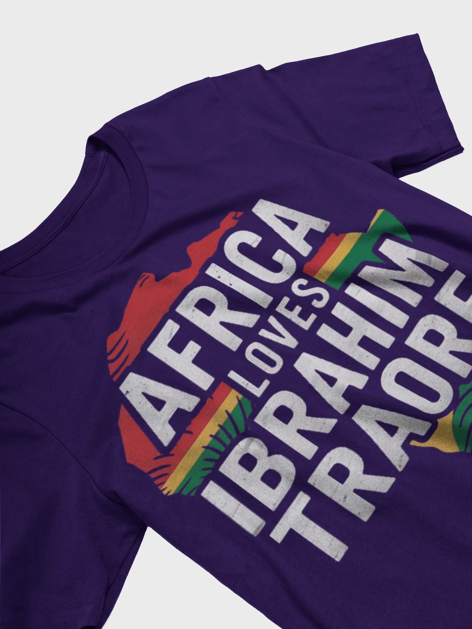 Africa loves Traore Burkina Faso- Ibrahim Traoré Supersoft T-shirt product image (32)