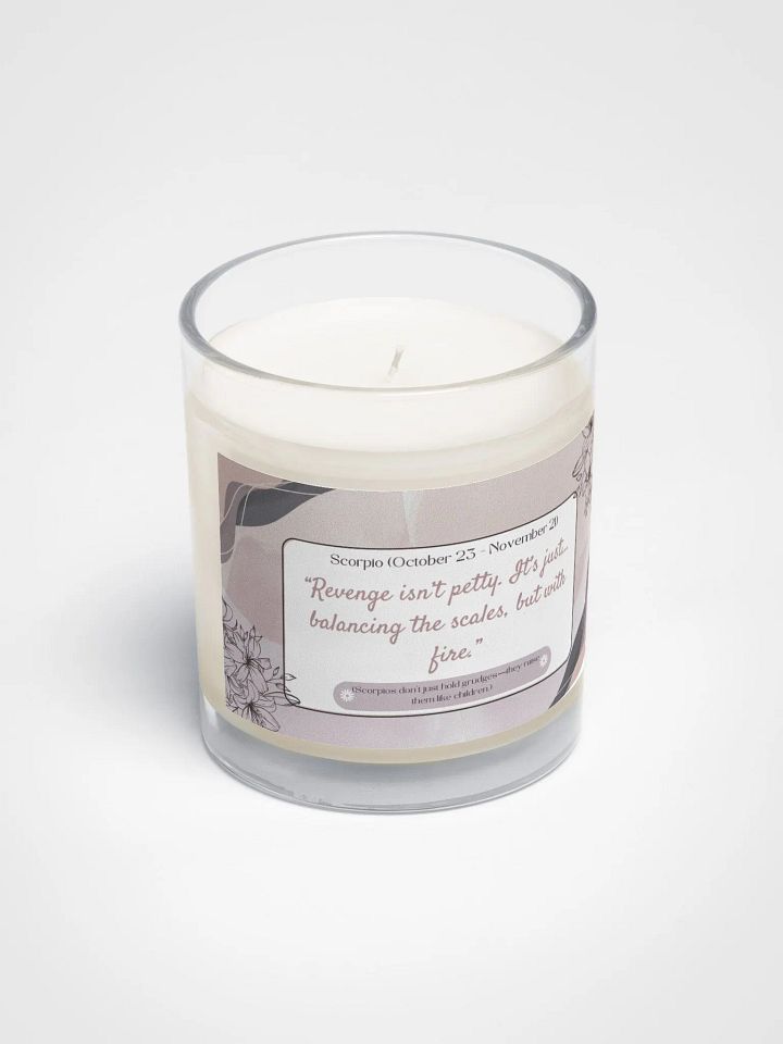 Scorpio - Zodiac Candles product image (2)