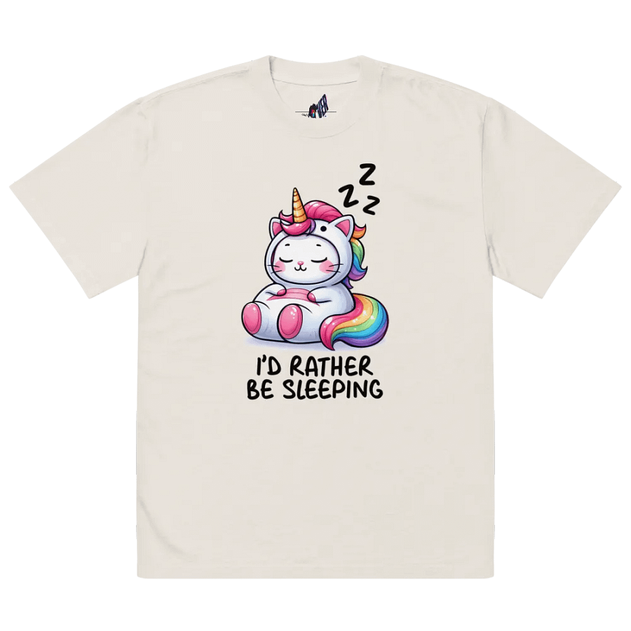 Rather Be Sleeping Unicorn Tee product image (14)