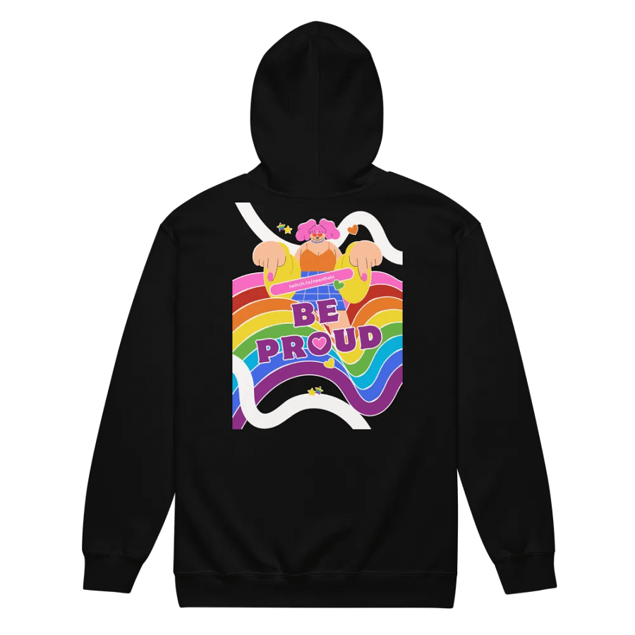 Be Proud Zip-Up Hoodie product image (8)