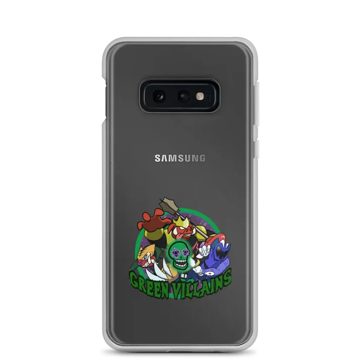 Green Villain Clear Samsung® Case product image (7)