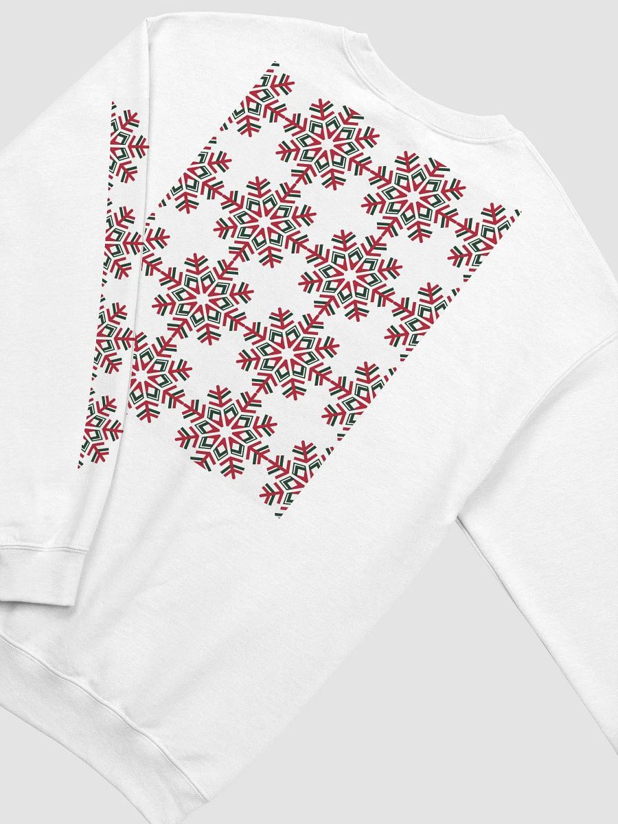 Snowflakes memorizing sweathirt product image (4)