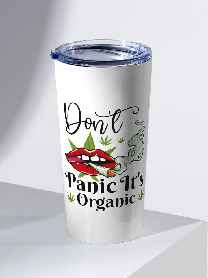 Don't Panic It's Organic - Adult Tumbler product image (2)
