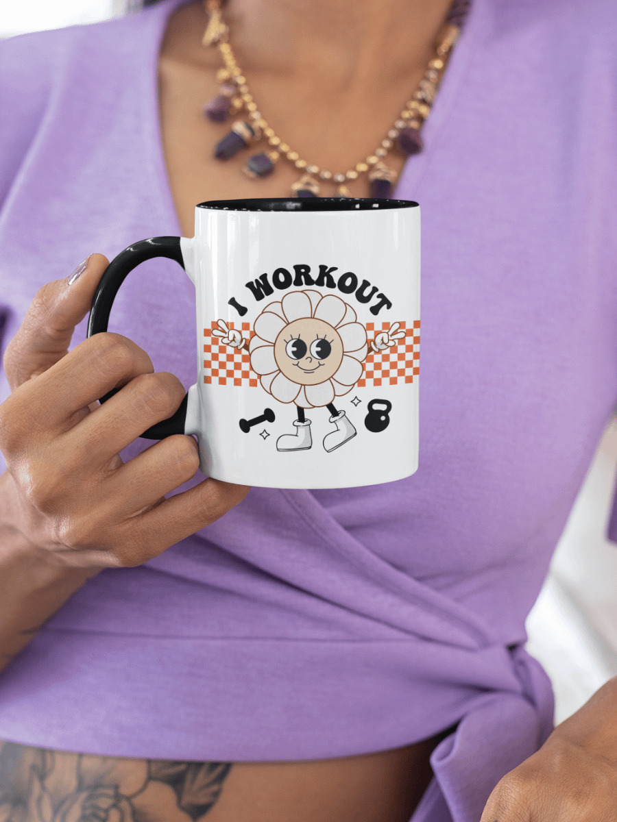 Whimsical Flower workout - Ceramic Mug product image (1)