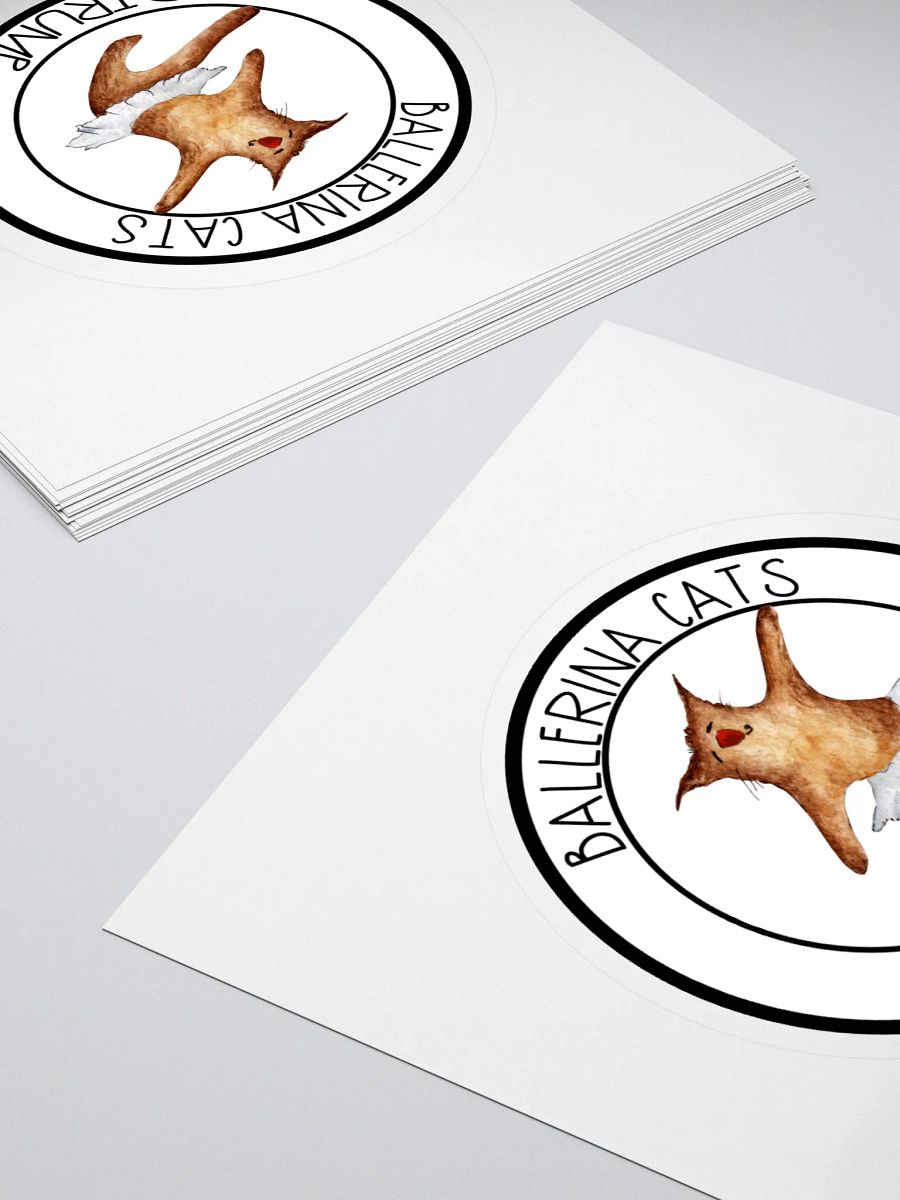 Dancing Ballerina Cat For Trump Sticker product image (4)