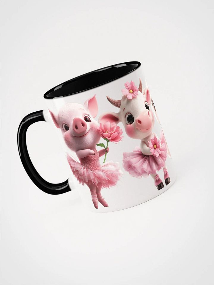 Whimsical Ballet Animals Accent Ceramic Mug product image (2)