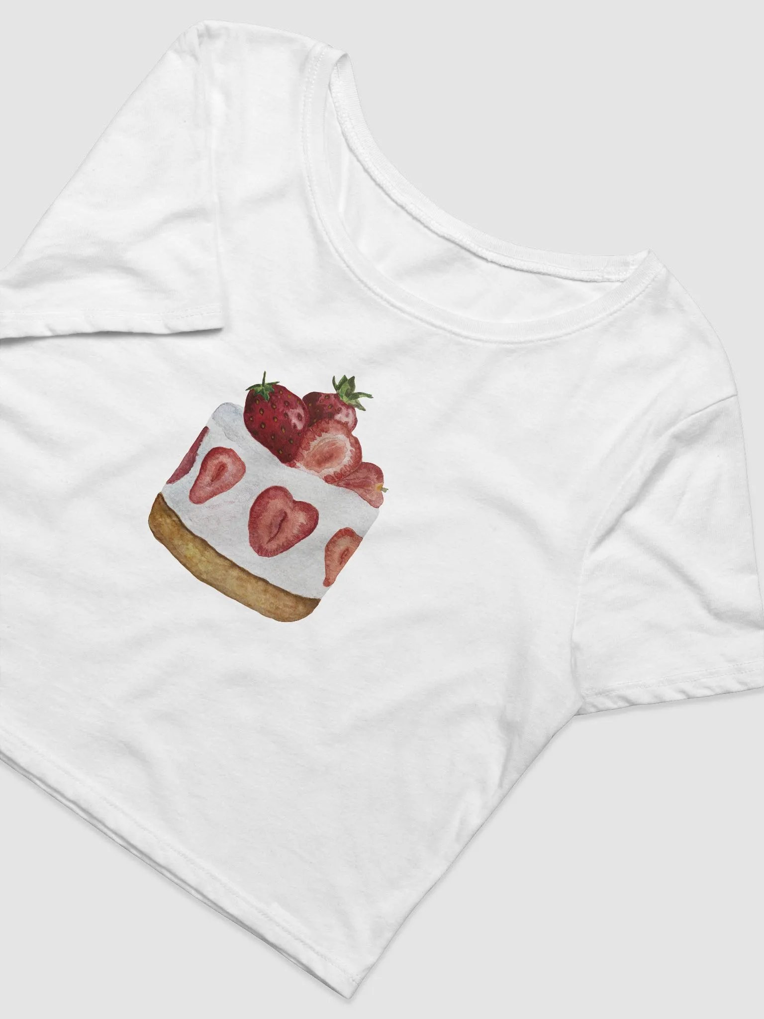 Strawberry Cake Baby Tee product image (4)