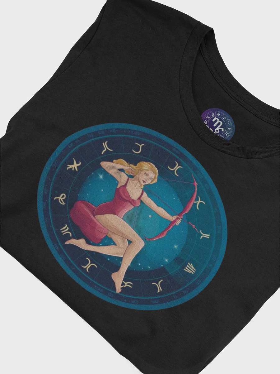 Sagittarius Zodiac Unisex Supersoft T-Shirt with Celestial Design product image (7)