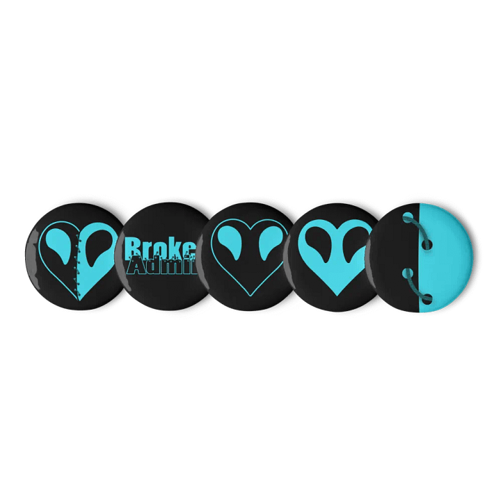 Stitched Hearts Broken Buttons product image (3)