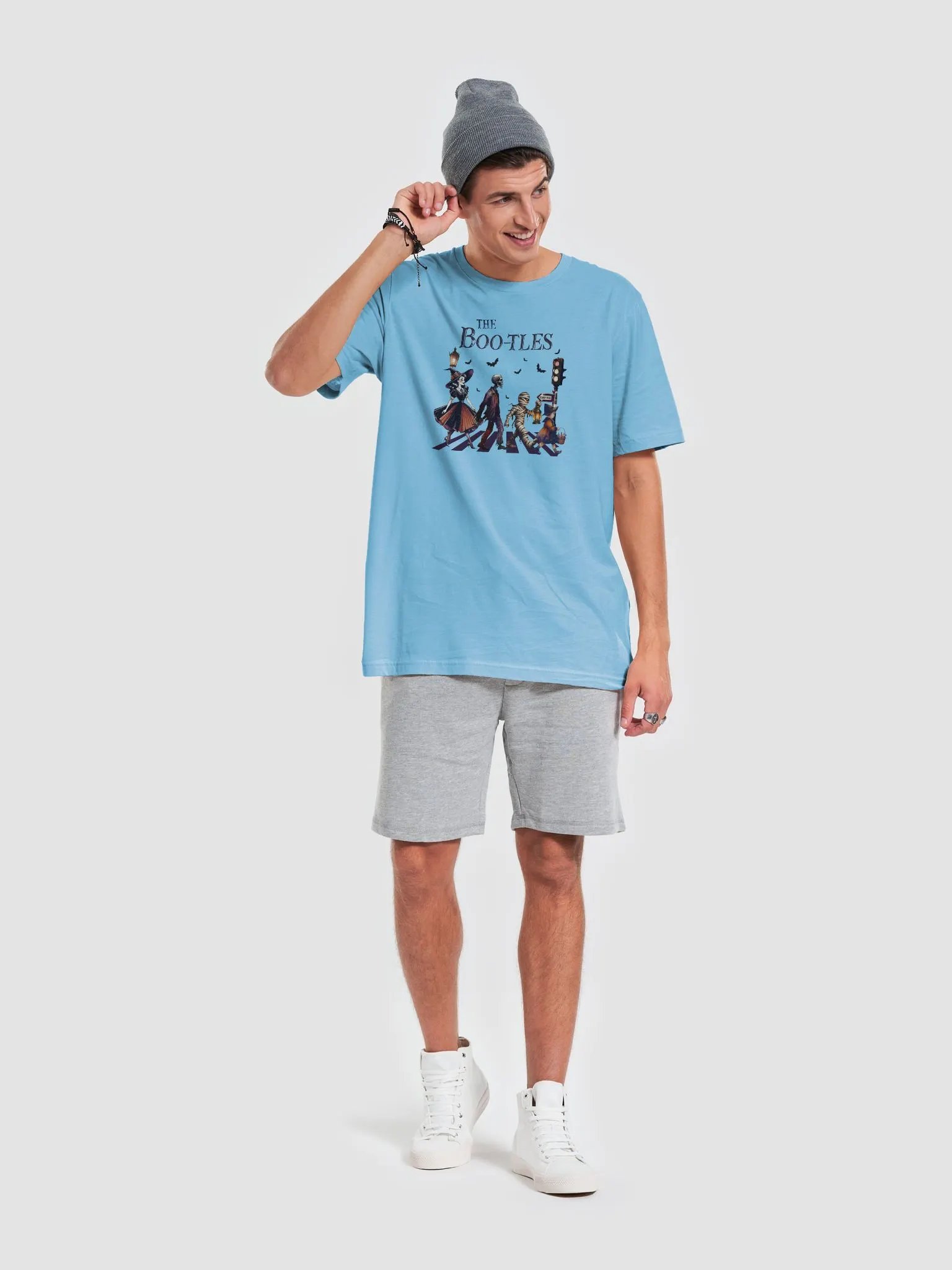 The Boo-tles Retro Halloween Parody T-Shirt product image (8)