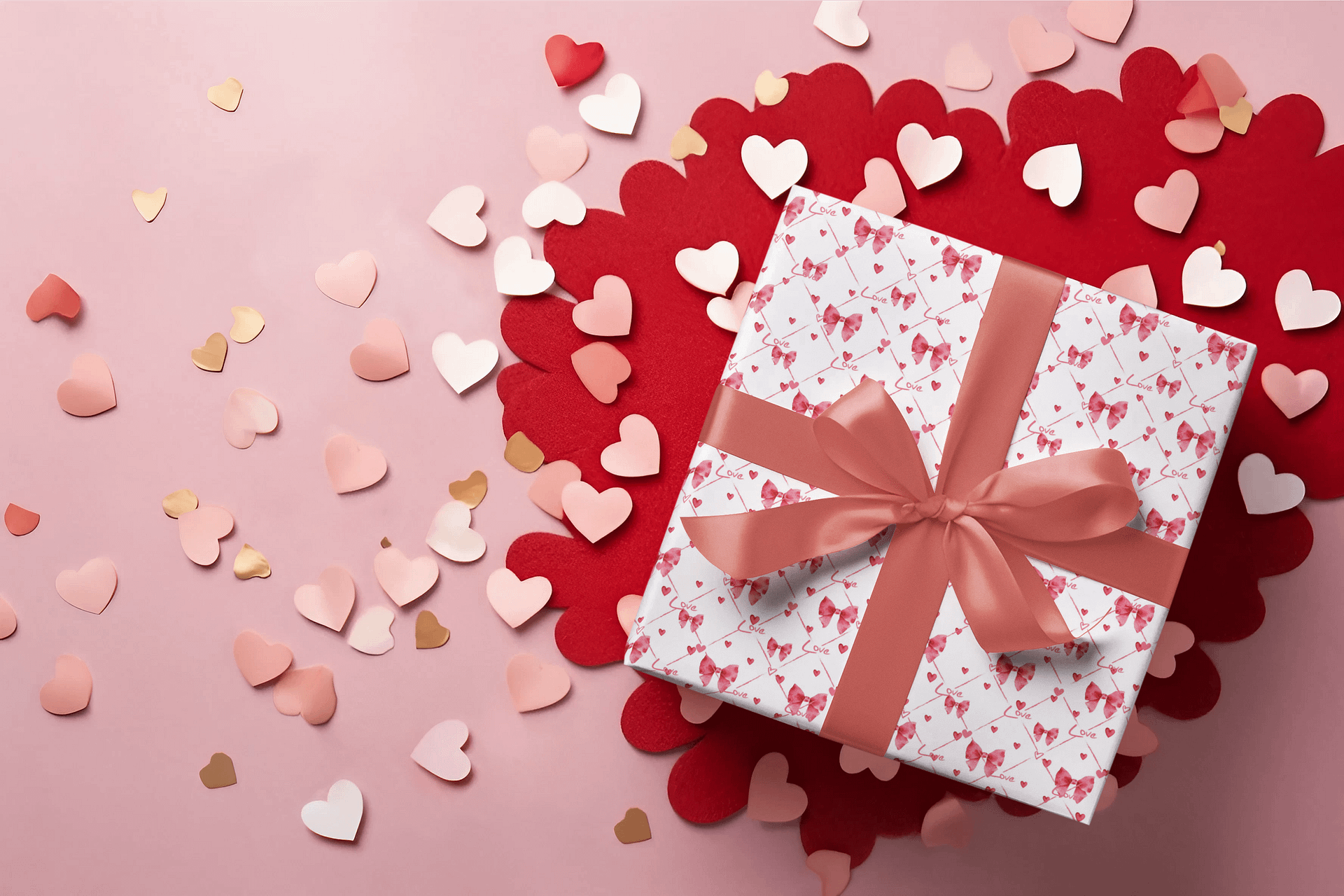 Scattered Love Seamless Valentines Pattern product image (2)