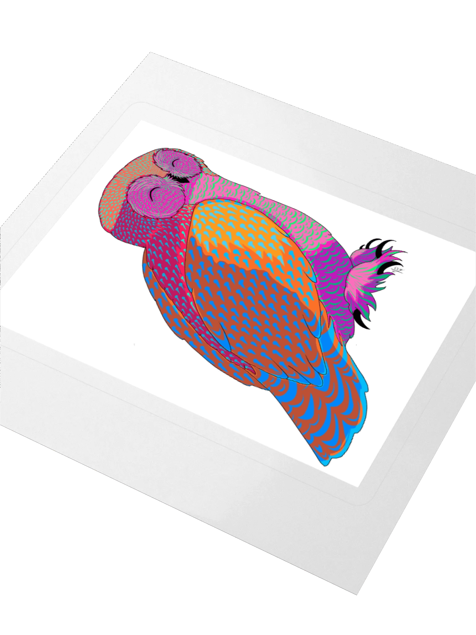 Cozy Fluffy Apex Predator - Now In Orange! product image (9)