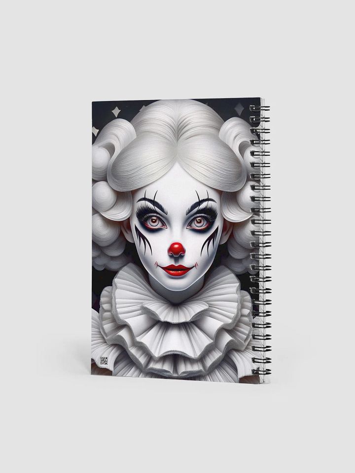 Spiral Notebook girl clowns double trouble product image (2)