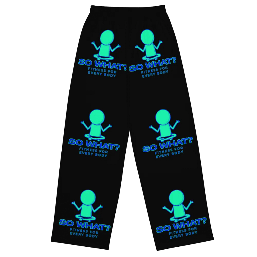 So What? Fitness Roundhouse Kick to the Face Pants (large logo) product image (3)