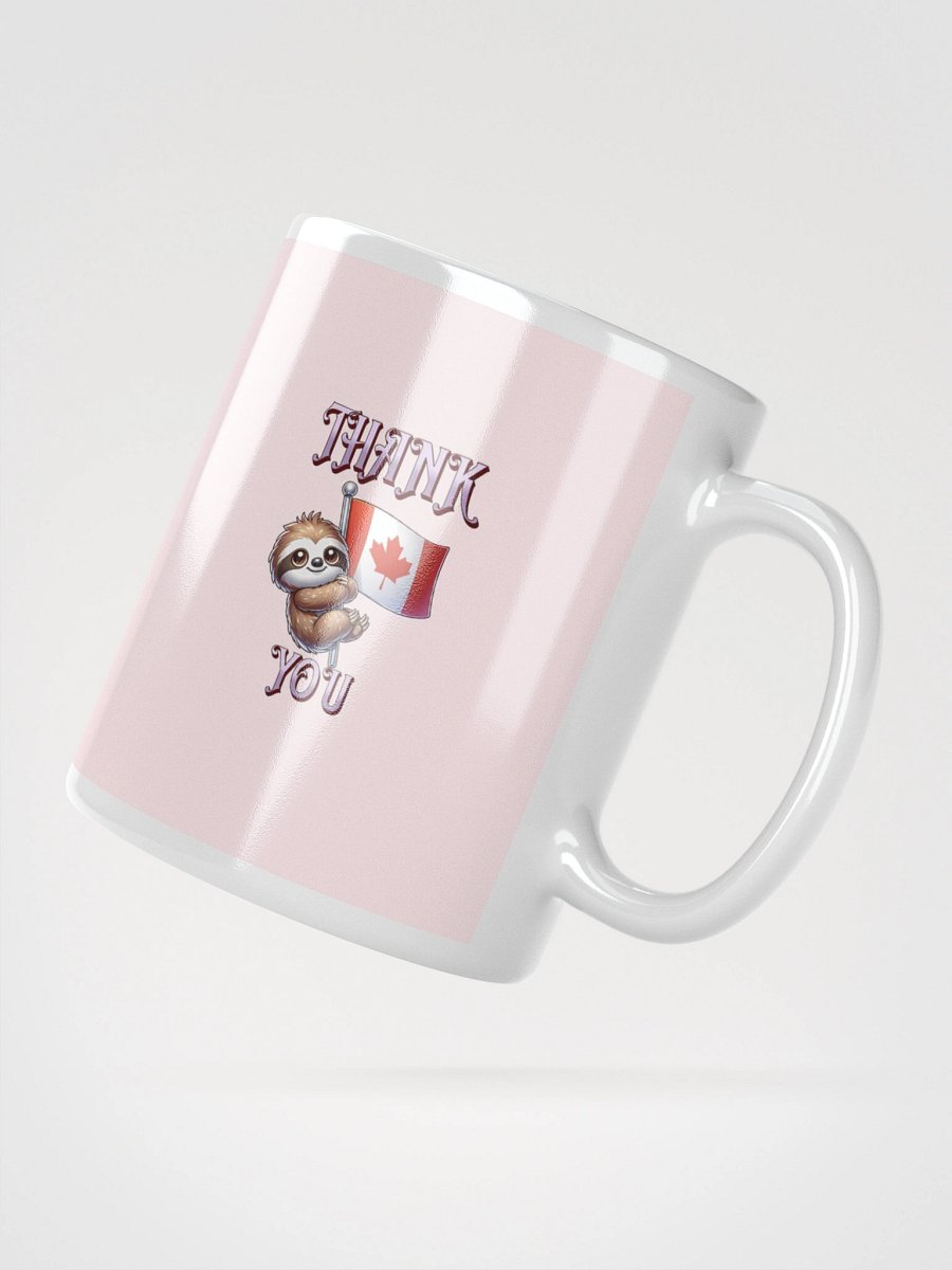 THANK YOU SLOTH CANADA FLAG product image (5)