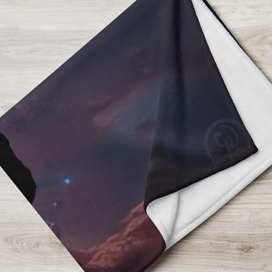 BTS - Moonlit Jimin Throw Blanket - Designed by ChimberArt product image (5)