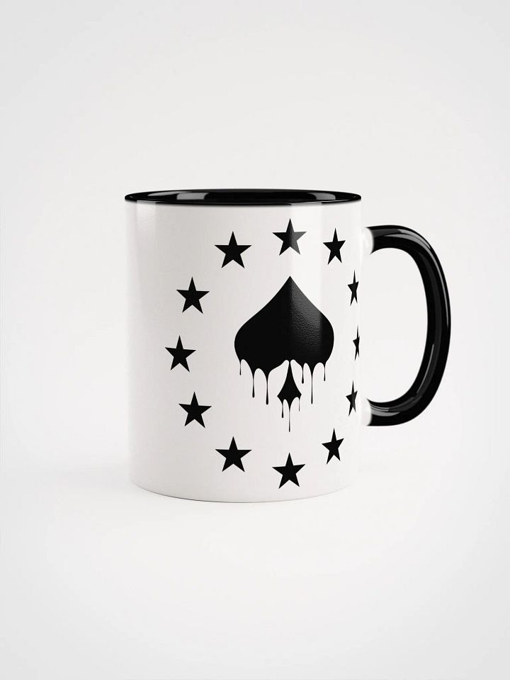Stars And Spade Mug (White) product image (1)