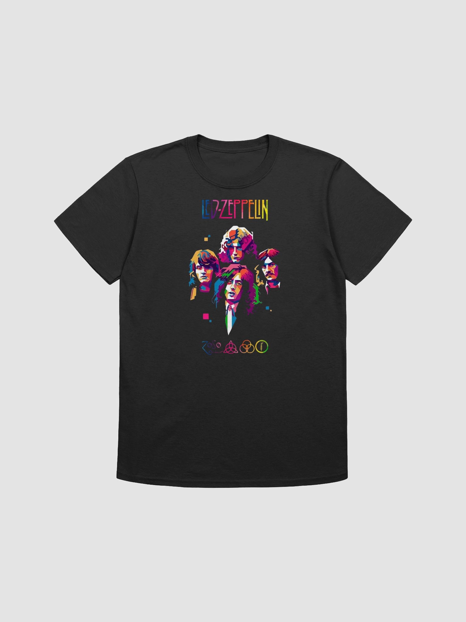 Led Zeppelin T-Shirt - The Four Symbols WPAP Pop Art product image (1)