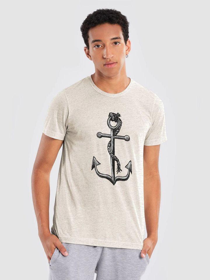 Anchor your support against cancer - Triblend Short Sleeve T-Shirt product image (28)