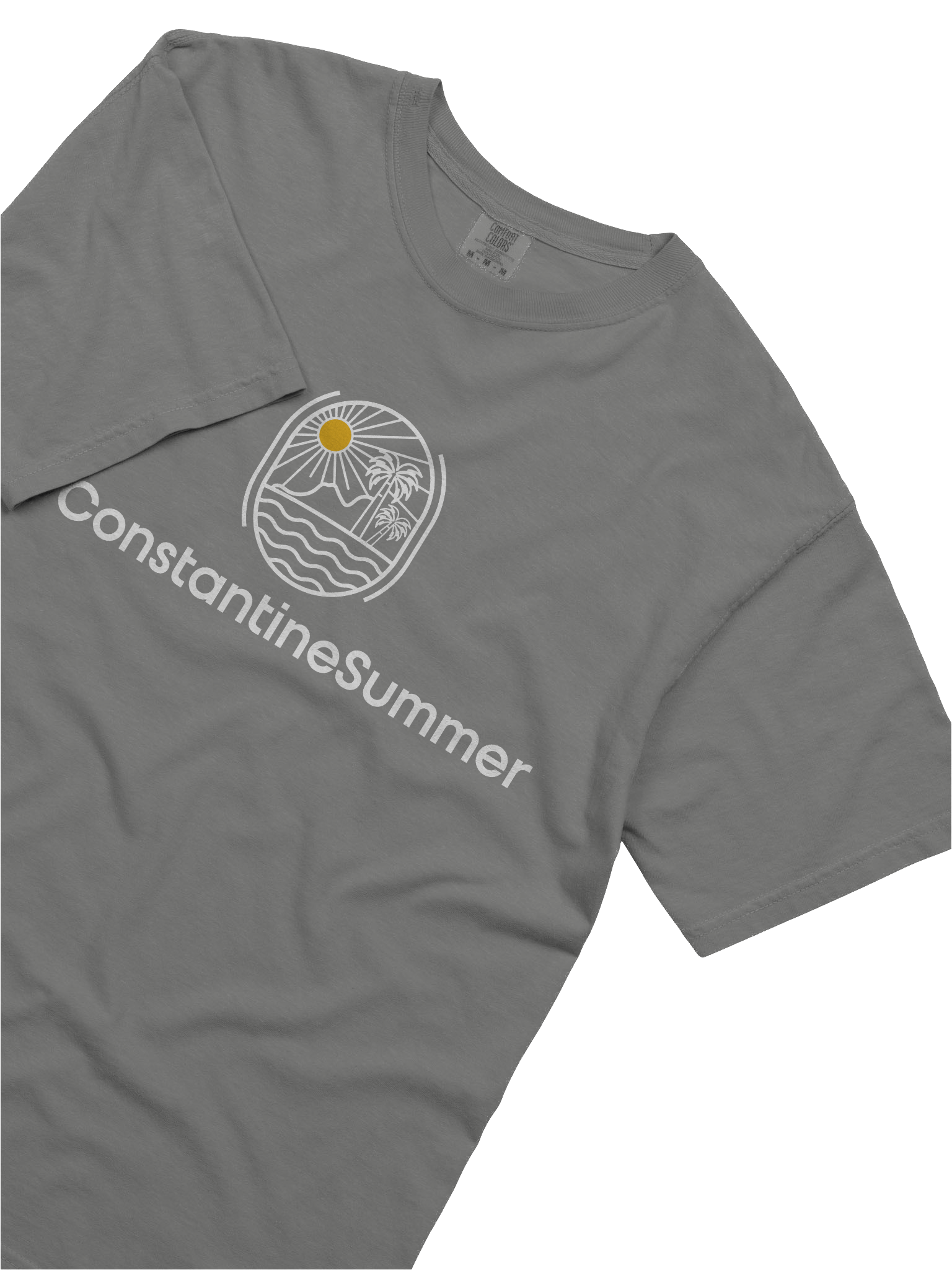 @CONSTANTINESUMMER: GETAWAY PRINT UNISEX PREMIUM T-SHIRT by AS Colour (grey) product image (5)