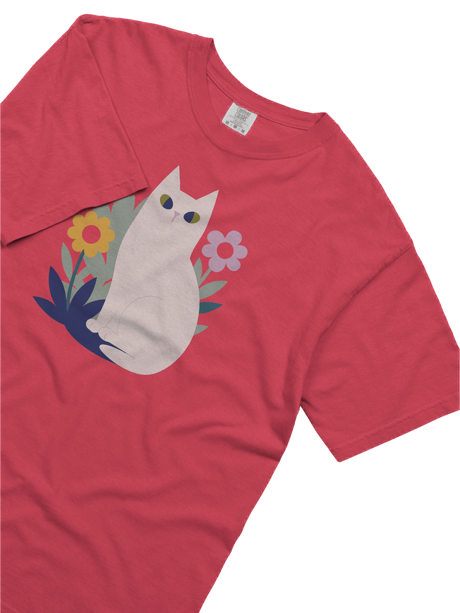 The Geometric Cat T-shirt product image (2)