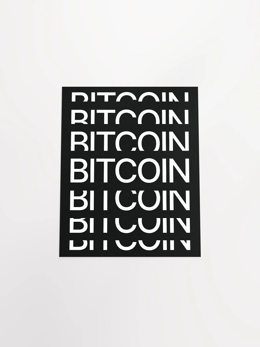 Bitcoin Expansion Poster (black) product image (4)