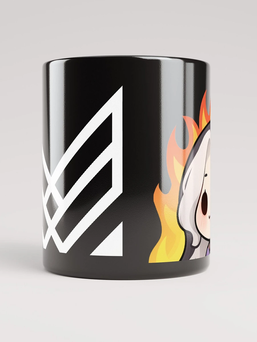 Black Glossy Mug - Logo Fine product image (3)