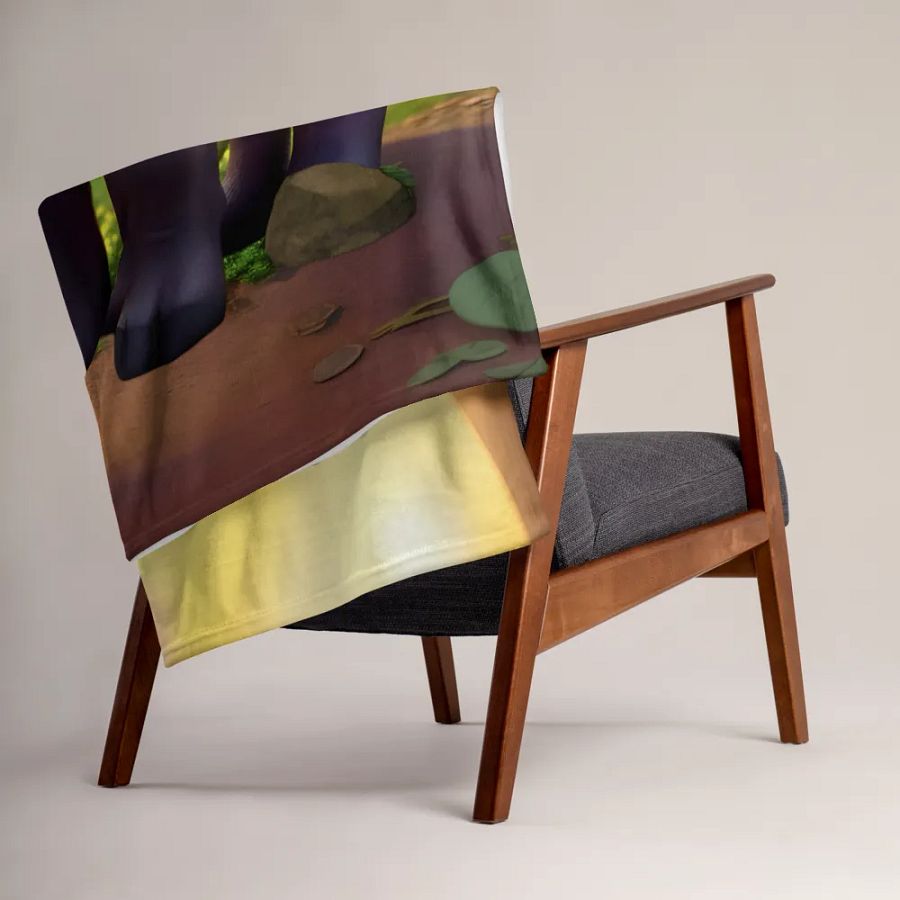 Endangered Species - Mexico - Tapir Throw Blanket product image (5)