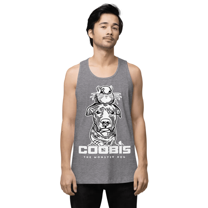 Coobis The Monster Dog Tank Top (With Chinchilla) product image (1)