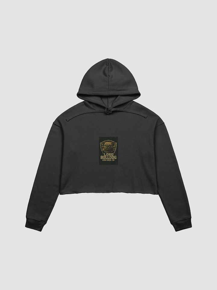 LORD BULLDOG Vintage Crop Hoodie product image (1)