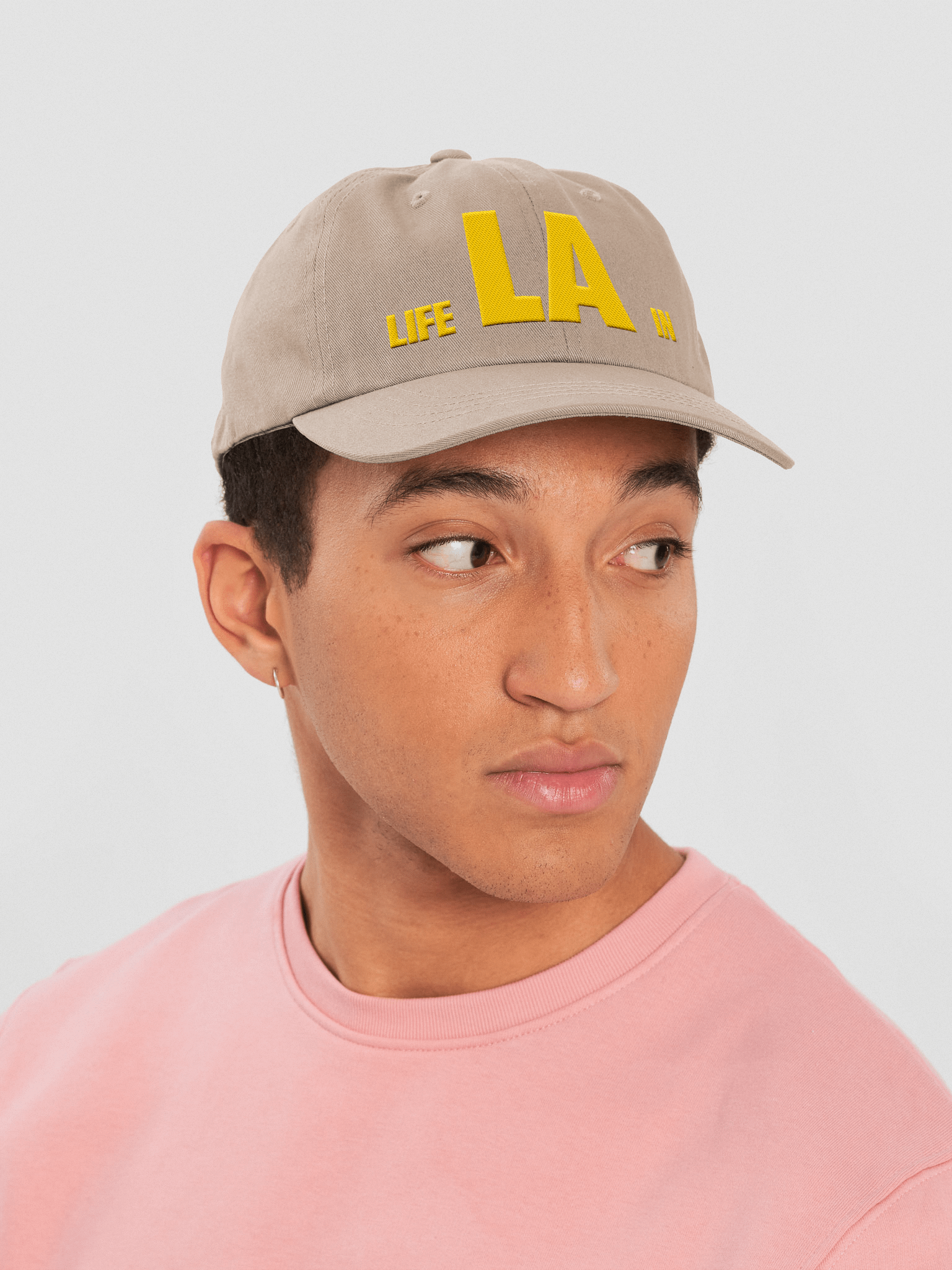Life in LA Hat - Stone (+Vic and Jeff) product image (6)