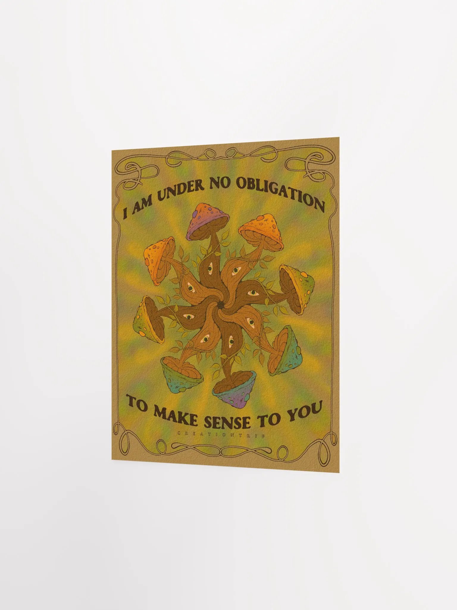 Matte Poster - No Obligation product image (1)